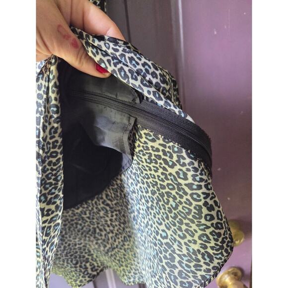 New Nine West Top Leopard Print Womens size small zip up side Cute!!! - Picture 4 of 7